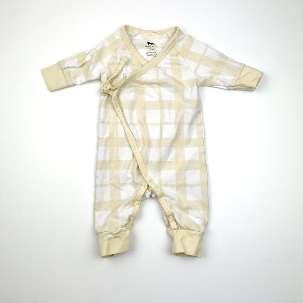 Monica + Andy Organic Wrap Romper - Picture 2 of 6